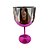 Taça De Gin Metalizada Rose Acrílica 600ml Decoração Lembrança - Imagem 2