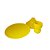 Prato Dubai Boleira 22x17Cm Plástico Amarelo Gema Decorativo - Imagem 24