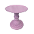 PRATO PLASTICO DUBAI 22X17ALT ROSA CANDY - Imagem 1