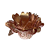 Forminha Madri Rose Gold Decora Doces Embalagem 50 unid - Imagem 1