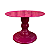 Prato Mosaico 18x27 Fucsia Decorativo Só Boleiras Mesa Festa - Imagem 1