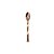 Colher Mini Descartável Luxo Rose Gold 20unid Make+ 10,5cm - Imagem 1