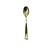 Colher Refeição Descartável Luxo Ouro 6unid Make+ - Imagem 1