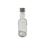 Garrafa De Vidro Com Tampa Prata Decoração Lembrancinha 50ml - Imagem 1