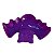 Bandeja Plástica Morcego Halloween Roxo Decorativa Festa - Imagem 3