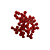 Mini Pompons Vermelho de Pelúcia Enfeite Decorativo 1,5CM 7G - Imagem 1