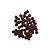 Mini Pompons Marrom de Pelúcia Enfeite Decorativo 1,5CM 7G - Imagem 1
