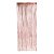 Cortina Metalizada Rose Gold Fosco Decorativa Franja L1MxA2M - Imagem 5