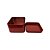 Lata Metal Pequena Quadrada Vermelho 10 Un Lembrancinha - Imagem 4