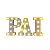 Kit Letras De Led Pai Decorativas Para Festa Decorativa - Imagem 1