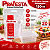 Pote Retangular Com Tampa S/Lacre Plástico 150ml 20un - Imagem 1