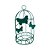 Gaiola Cute Borboleta Pequeno Tiffany Decorativa Temática - Imagem 3