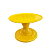 Kit Pratos Mosaico Só Boleiras Alto Baixo Médio Amarelo Gema - Imagem 2