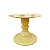 Kit Pratos Mosaico Só Boleiras Amarelo Candy Decorativos - Imagem 3