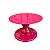 Kit Pratos Mosaico Só Boleiras Alto Médio E Baixo Fucsia - Imagem 4