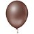 Balão Pic Pic 16" Marrom Liso 12un Redondo Bexiga Decorar - Imagem 1