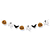Faixa Decorativa EVA C/ Glitter Halloween Festas 1,1 m - Imagem 1