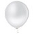 Balão Pic Pic Pérola Branco Redondo 16" Decoração Festa 12un - Imagem 1