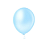 Balão Pic Pic Pérola Azul Candy Redondo 9" Decoração 25un - Imagem 1