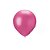 Balão Pic Pic Pérola Rosa Malibu Redondo 9" Decoração 25un - Imagem 1