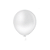 Balão Pic Pic Pérola Branco Redondo 9" Decoração Festa 25un - Imagem 1