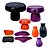 Kit Só Boleiras Festejar Halloween Decorativo Para Festa - Imagem 1