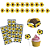 Kit Aniversário Girassol Decoração Para Festas Temáticas - Imagem 1