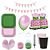 Kit Festivo Melancia Rosa Decoração Festa Temática - Imagem 1