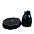 Boleira Cogumelo Grande Fosco Preto Só Boleiras Decorativa - Imagem 3