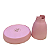 Boleira Cogumelo Fosco Grande Rosa Bebê Só Boleiras Festa - Imagem 3