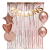 Kit Brilho Festivo Ouro Rose Gold Decorar Comemorações - Imagem 1