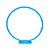 Arco De Mesa Azul Claro Decoração De Balões 38CM Com Base - Imagem 1