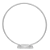 Arco De Mesa Branco Decoração De Balões 45CM Com Base - Imagem 3