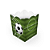 Cachepot Futebol De Papel Decoração Mesas Festas 08un - Imagem 1