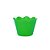 Pote Girassol Mini Verde 210Ml Plástico Decorativo Liso Festas - Imagem 2
