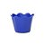 Pote Girassol Mini Azul Royal 210Ml Plástico Decorar Festas - Imagem 2