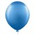 Balão Happy Day Alumínio Azul 16" Bexiga Decoração 10unid - Imagem 1
