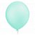 Balão Happy Day Perolado Verde Água 16" Bexiga 10un Decoração - Imagem 1