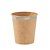 Copo De Papel Kraft Prata Dourado Metalizado 270ml 10 un - Imagem 1