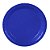 Prato De Papel Liso Azul Bic 18Cm 10un Decoração Festas Silver - Imagem 1