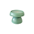Kit Boleiras Cogumelo Foscas P M G Só Boleiras Verde Menta - Imagem 4