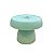 Kit Boleiras Cogumelo Foscas P M G Só Boleiras Verde Candy - Imagem 3
