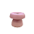 Kit Boleiras Cogumelo Foscas P M G Só Boleiras Rosa Bebê - Imagem 2