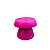 Kit Boleiras Cogumelo Foscas P M G Só Boleiras Pink Festa - Imagem 2
