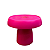 Kit Boleiras Cogumelo Foscas P M G Só Boleiras Pink Festa - Imagem 4