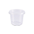Pote Redondo Tampa Embalagem Transparente 350ml 24unid - Imagem 1
