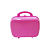 Maletinha Sólida Viagem Pink Lisa Lembrancinha Plástico - Imagem 1