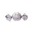Embalagem Trufas E Bombons Prata 14,5x15,5 100un - Imagem 1