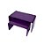 Par De Elevadores Só Boleiras Roxo Decorativos Para Festa - Imagem 1
