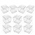 Caixa De Acrílico Transparente Lembrancinhas 4X4 C/ 10 Un - Imagem 4